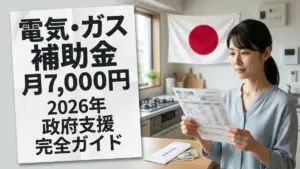 日本の電気・ガス補助金2026